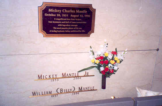 Mickey Mantle crypt- 2005