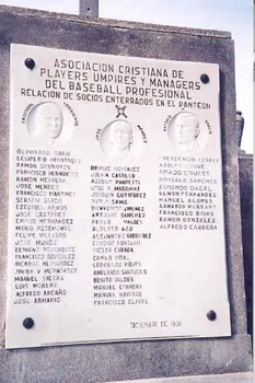 Monument to Baseballists in Havana