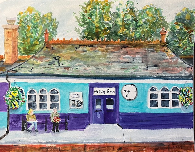 Pitlochry Scotland Train Station